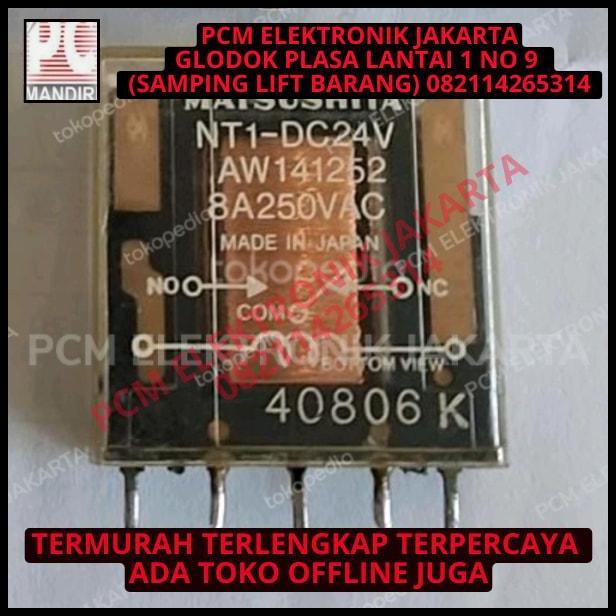 BEST DEAL RELAY MATSUSHITA ASLI NT1-24VDC 24VOLT 24 VOLT DC DC24V 