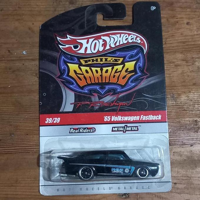HOT WHEELS PHIL'S GARAGE '65 VW VOLKSWAGEN FASTBACK (S)