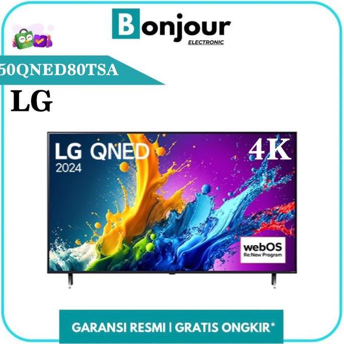 Murah Tv Qned 50 Uhd 4K Smart Tv Lg 50Qned80Tsa 50Qned80 Lg 50Qned Mini Led Lg