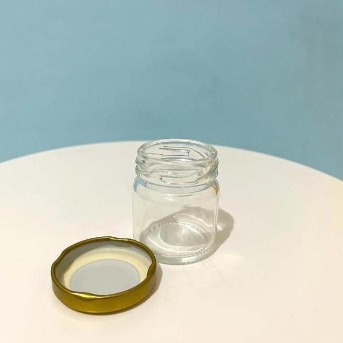 Jar Kaca Bulat 30ml / Mini Jar Kaca 30ml / Madu / Selai