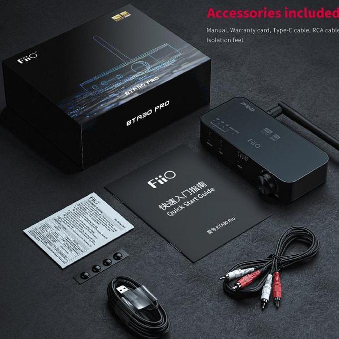 Promo Fiio Bta 30 / Bta30 Pro Hi-Res Bluetooth Transmitter And Receiver