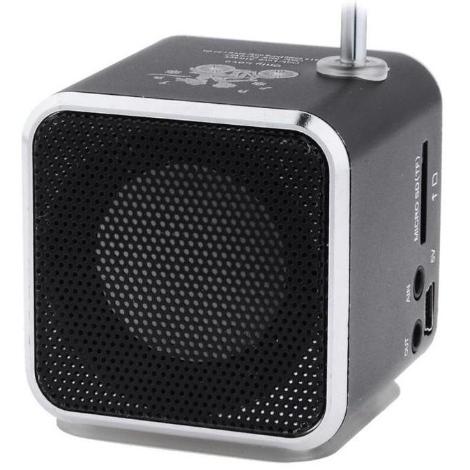 Murah Speaker Portable Mini Fm Radio Bluetooth Tf Card Led Display