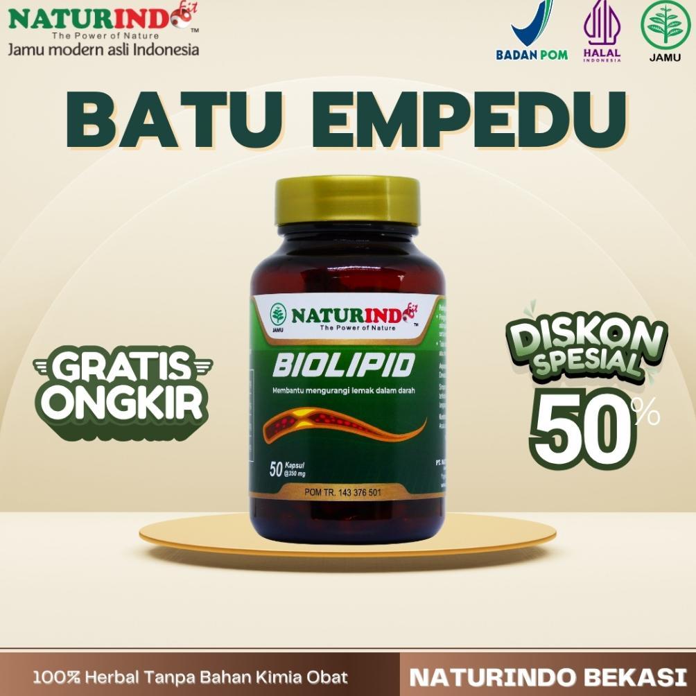 Herbal Penghancur Batu Empedu Melarutkan Batu Empedu & Kolesterol Naturindo Hepatifit Biolipid