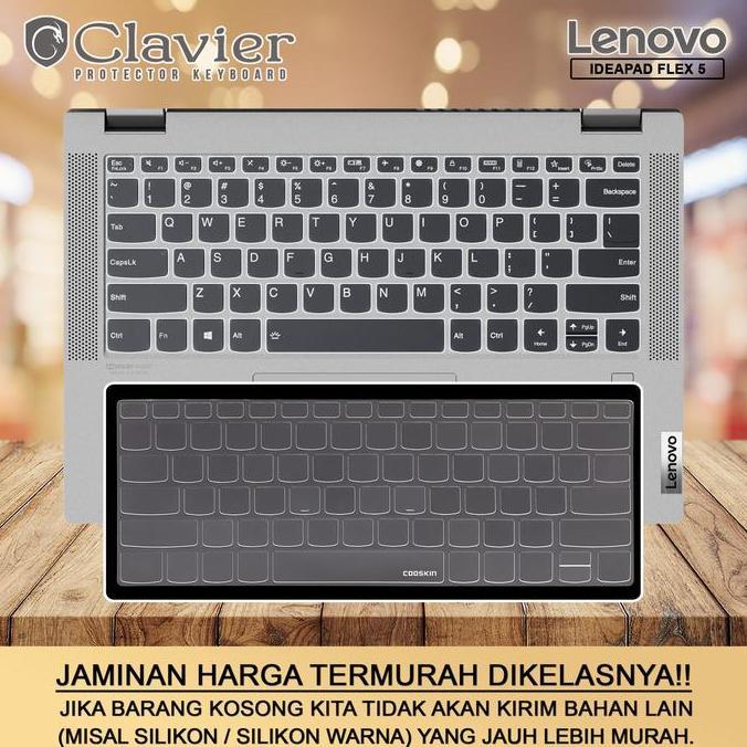 Keyboard Protector Cover Lenovo IdeaPad Flex 5 5i 15 Silikon Cooskin