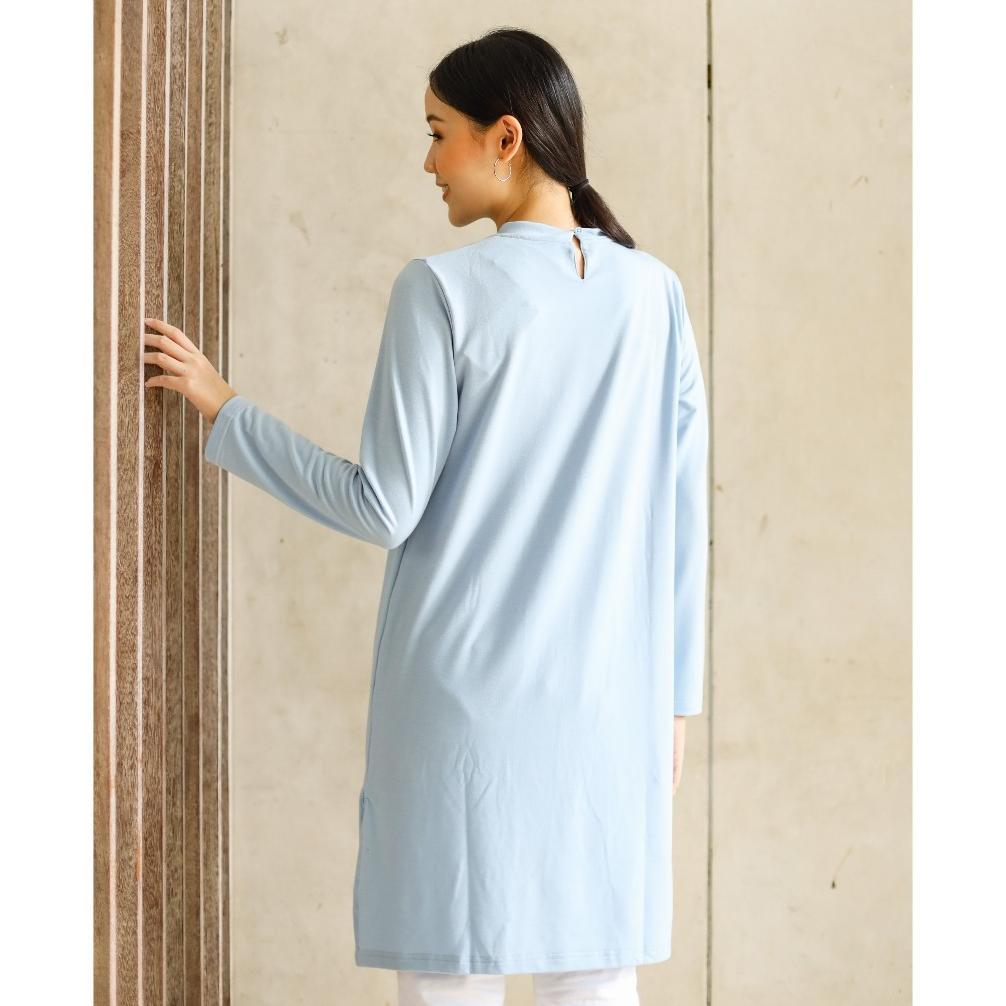 Sale Geulis.Id Basic Tunic Basic Color / Tunik Kaos / Tunik Polos