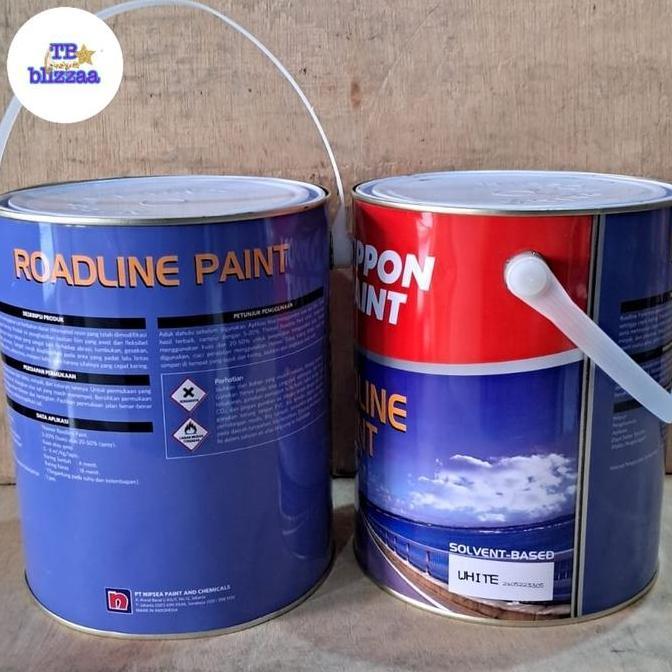 Murah Roadline Paint 5Kg Nippon Paint Cat Roadline 5Kg Nippon Paint Cat Marka Jalan Cat Jalan Nippon