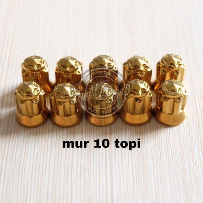 Gasss- Mur Probolt New Model Gold Head Kop M6 Drat 10 Mio Supra Wave Mur Topi