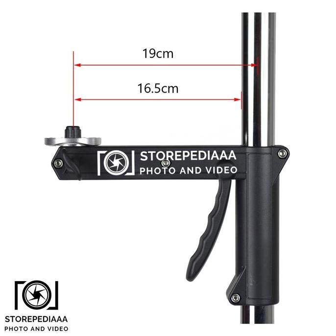 Murah Godox Grip Sliding Handle With Spigot For 240Fs Wheeled Light Stand