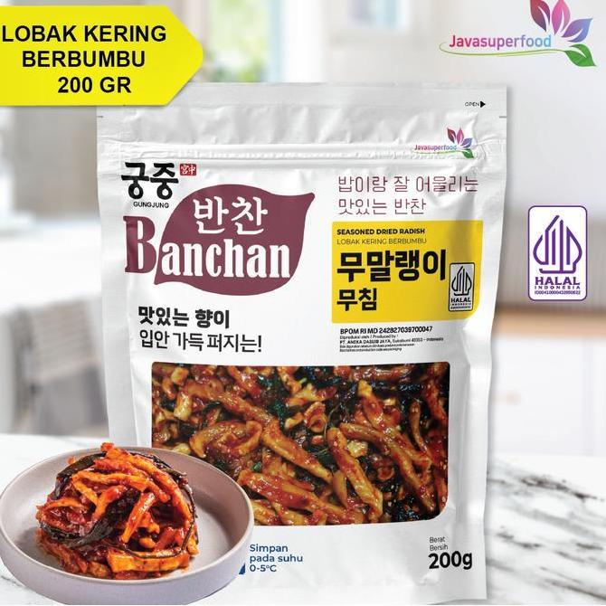 BANCHAN SIDE DISH KOREAN FOOD 200 GR / KIMCHI / CABE / LOBAK / GARLIC BAWANG PUTIH / BEANS KACANG KE