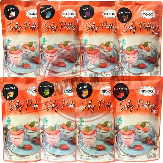 Zairyo- Moiaa Silky Pudding / Puding Sutra / Puding Susu Premium 200Gr