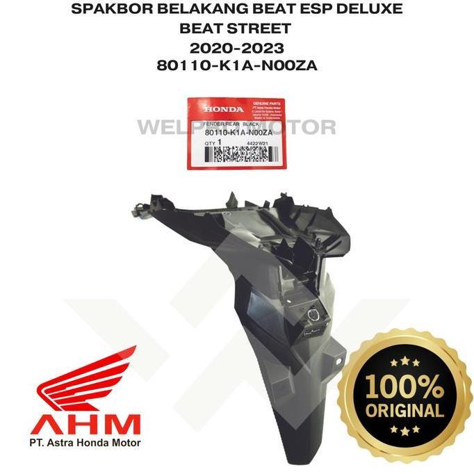 SPAKBOR BELAKANG BEAT DELUXE LED BEAT STREET ESP 2020-2024 ORI AHM TERBATAS