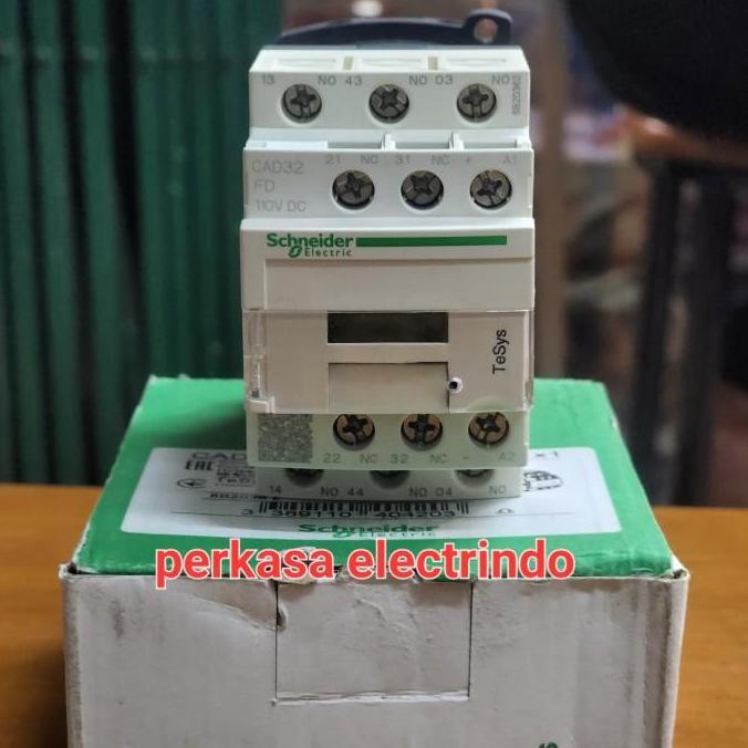 Contaktor Kontaktor Schneider Cad32Fd 110V Dc Asli