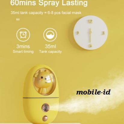 BEST DEALS Mini Nano Spray Portable Boneka Gepeng 35ml Nano Mist Premium Nano Cute Nano Lucu [Anti B