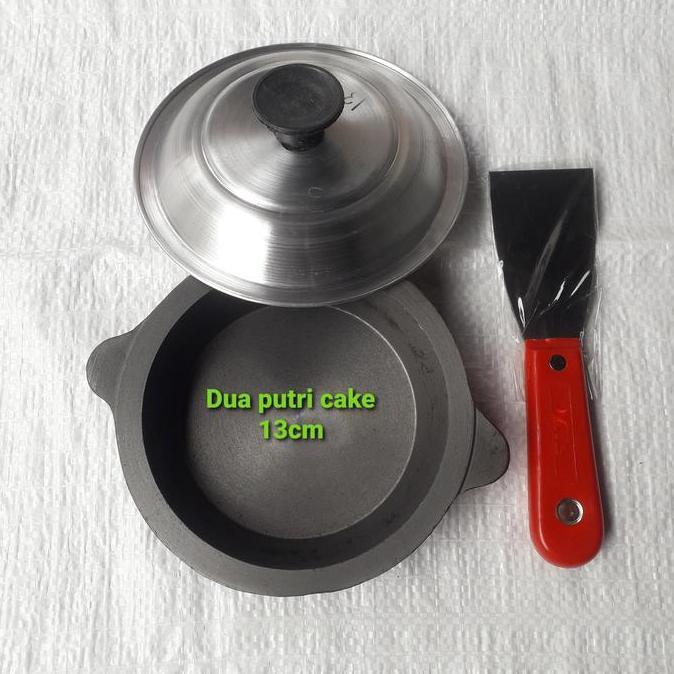 BEBAS ONGKIR - Cetakan martabak mini/unyil 13cm + tutup & kape stainless