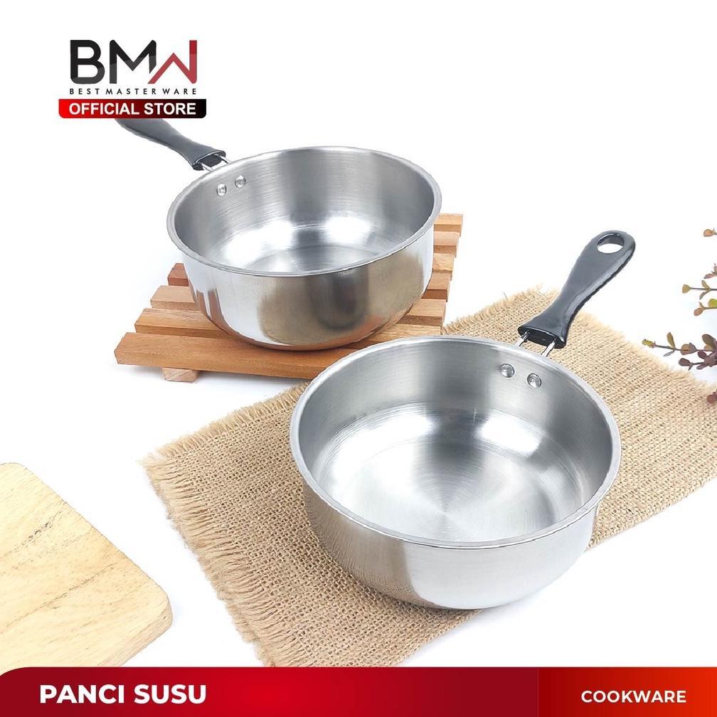 DISKON BMW KITCHEN WARE - PANCI SOP STAINLESS STEEL PANCI MASAK MIE REBUS PANCI SUP PANCI SUSU TEBAL