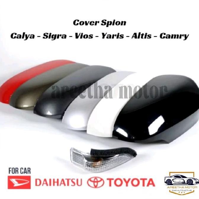 Sale Cover Spion Toyota Calya,Sigra R,Yaris,Altis,Vios Gen3,Camry Tipe G Tahun 2016-2024 Original Av
