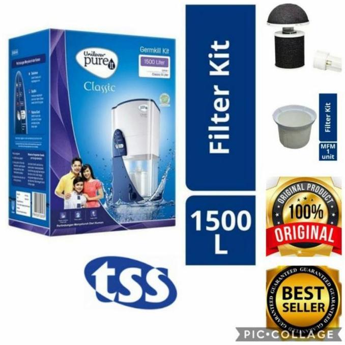 Daidokoro- Paket Germkill 1500 Filter Unilever Pure It