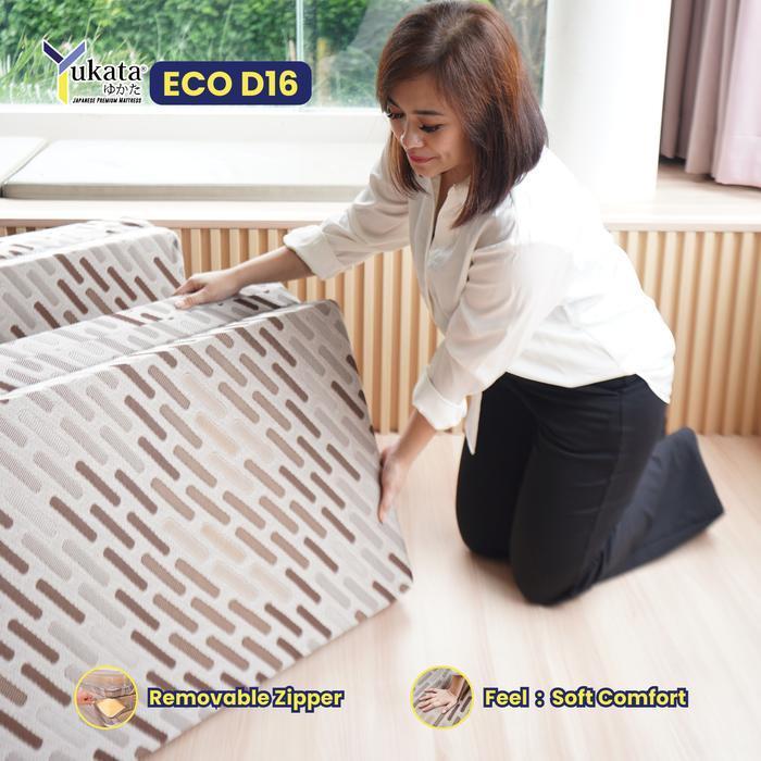 Kasur Lipat Yukata ECO D16 - Tinggi 10 cm | 200x200 cm, 200x180 cm, 200x160 cm, 200x145 cm, 200x120 