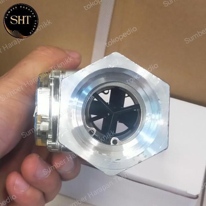 1" Inch Digital Flowmeter Tubing / Flowmeter Display LCD Digital murah