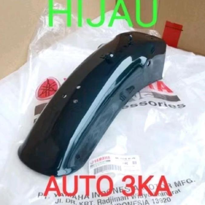 SPAKBOR BELAKANG RX KING HITAM HIJAU DAN BIRU ORIGINAL REAR FENDER RX KING ORI YGP