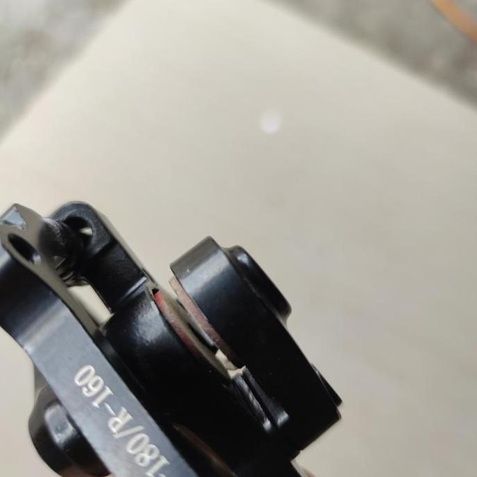 discbrake kepala rem cakram BELAKANG 180/160 vertex sepeda MTB lipat