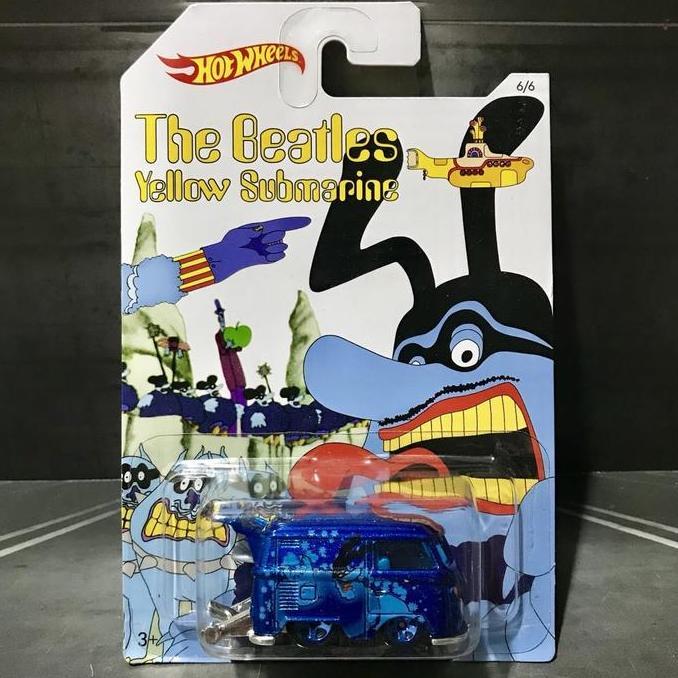 Ready Hot Wheels Volkswagen VW Kool Kombi The Beatles Exclusive Series Blue VHTF Rare