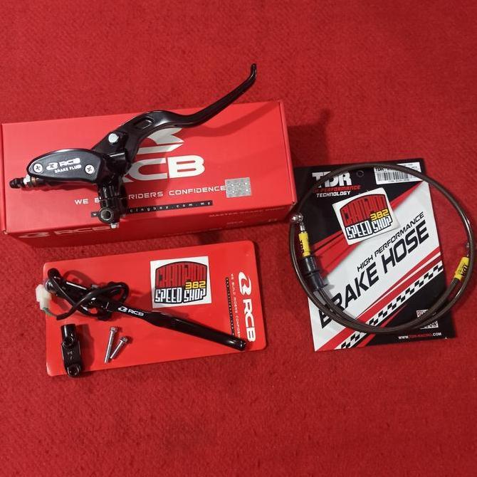 Handle Rem Master Rem E2 RCB Selang Rem TDR All New Aerox 155 NON ABS