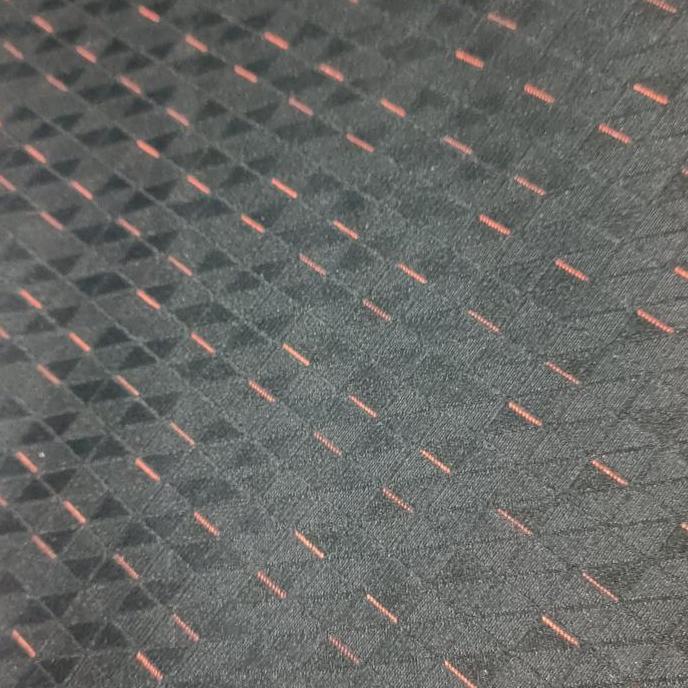 Kain Jok Mobil Brio RS original 2017 - 2019 Hitam Orange