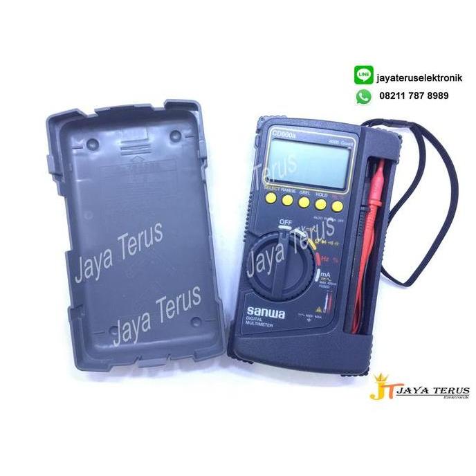 Sanwa Digital Multimeter CD-800a ( SANWA ORIGINAL )/Multitester Sanwa murah