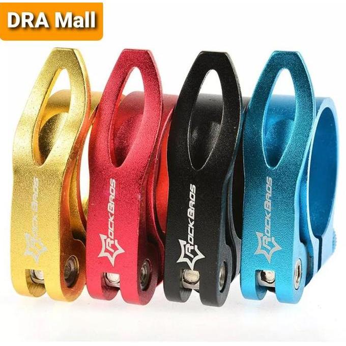 Ready Clamp Seatpost Sepeda 31.8 mm dan 34.9 mm Rockbros