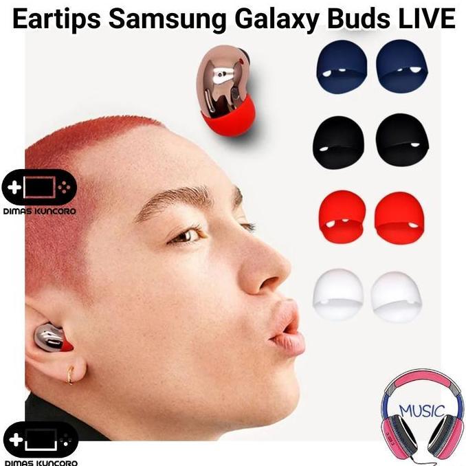 TERBARU|TERMURAH|BARU|PREMIUM|ORIGINAL|GARANSI|DISKON|PROMO EARTIPS SAMSUNG GALAXY BUDS LIVE SILICON