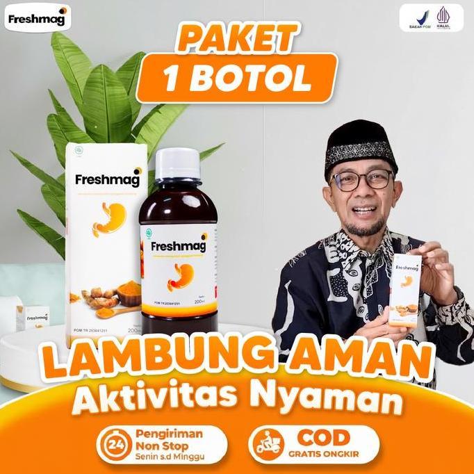 Tabbit- Freshmag Madu Herbal Lambung & Pencernaan Madu Herbal Alami