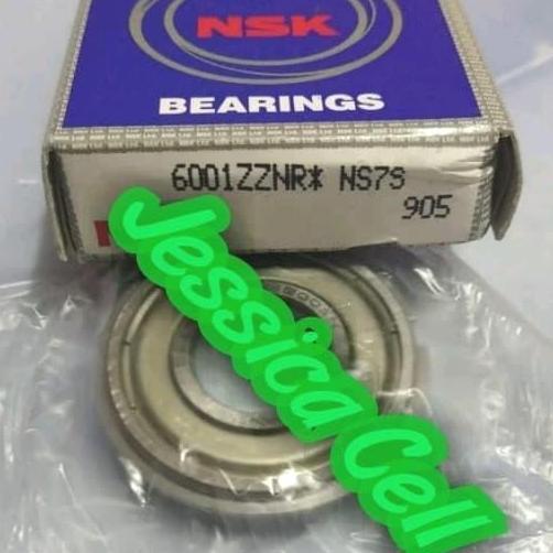 Ball Bearing With Ring 6001 Zznr Nsk - 6001 Zz Nr Nsk