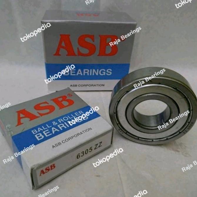 6305Zz Deep Groove Balk Bearing  Dimensi Id 25Mm Id 62Mm B 17Mm