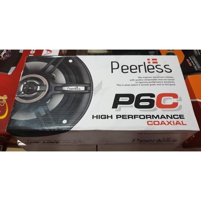 Promo HIGH PERFORMANCE COAXIAL PEERLESS 6INCH P6C Diskon
