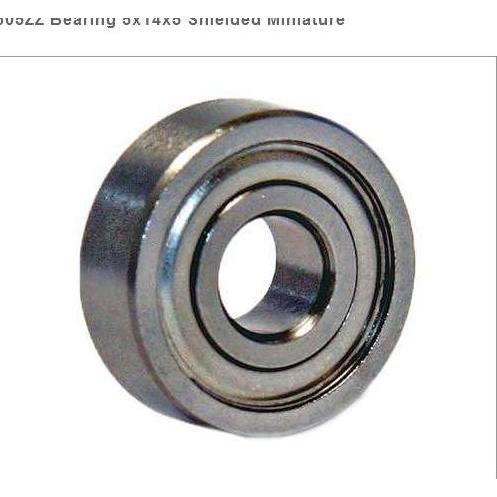 605Zz Miniature Ball Bearing Id 5Mm X Od 14Mm X B 5Mm