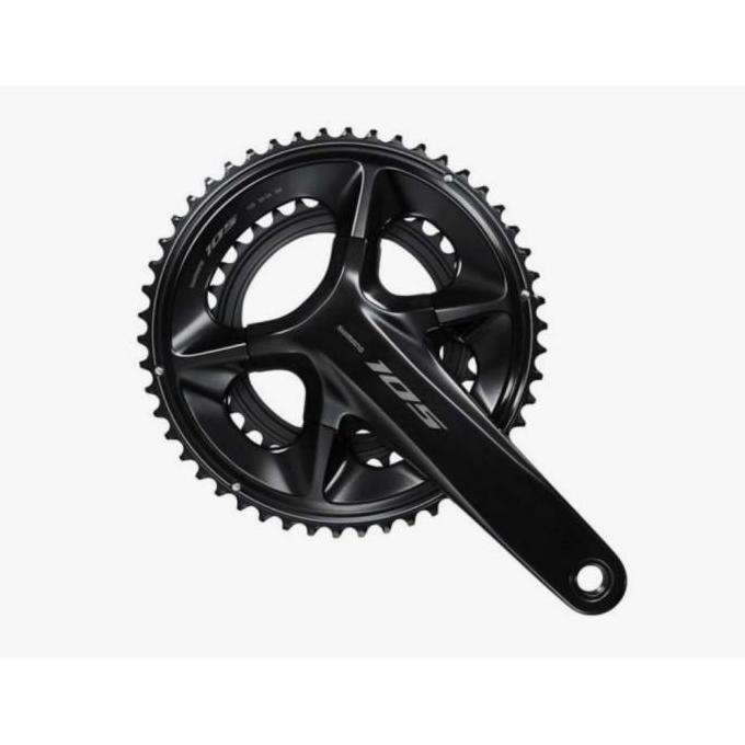Bikes Shimano 105 Fc-R7100 Crank Sepeda P Hollowtech 2X12 Speed Tanpa Bb