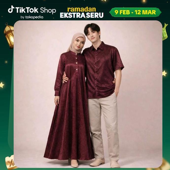 By Dolla - (Ibu & Bapak) Mawadah Series Sarimbit Keluarga  - Sarimbit Keluarga Ibu Dan Ayah Lebaran 