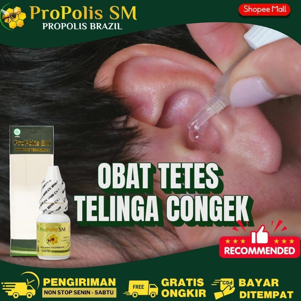 READY Obat tetes Telinga Sakit Telinga Berair Telinga Dengung Propolis Original