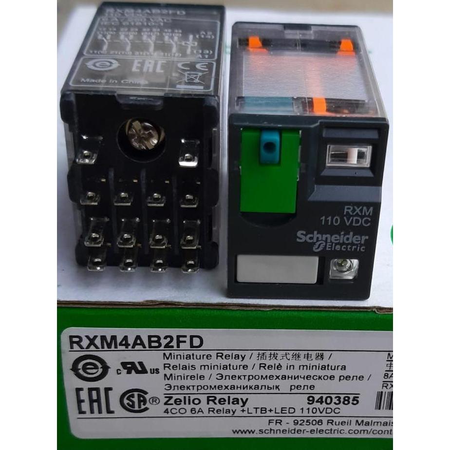 Schneider Rxm4Ab2Fd Relay Garansi