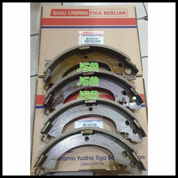 TERBARU BRAKE SHOE SHOES REAR KAMPAS REM BELAKANG MITSUBISHI L 300 L300 DIESEL L038 L 038 L039 L 039