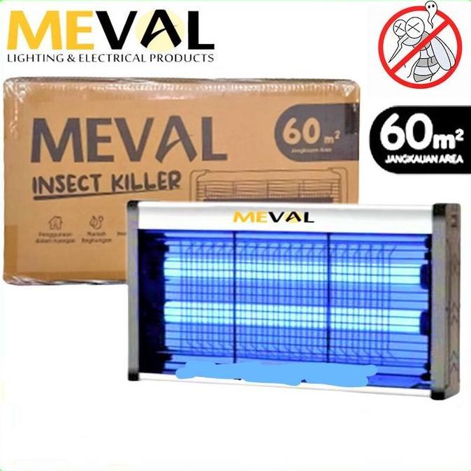 MEVAL Insect Killer Perangkap Nyamuk Serangga Lampu UV 8 Watt
