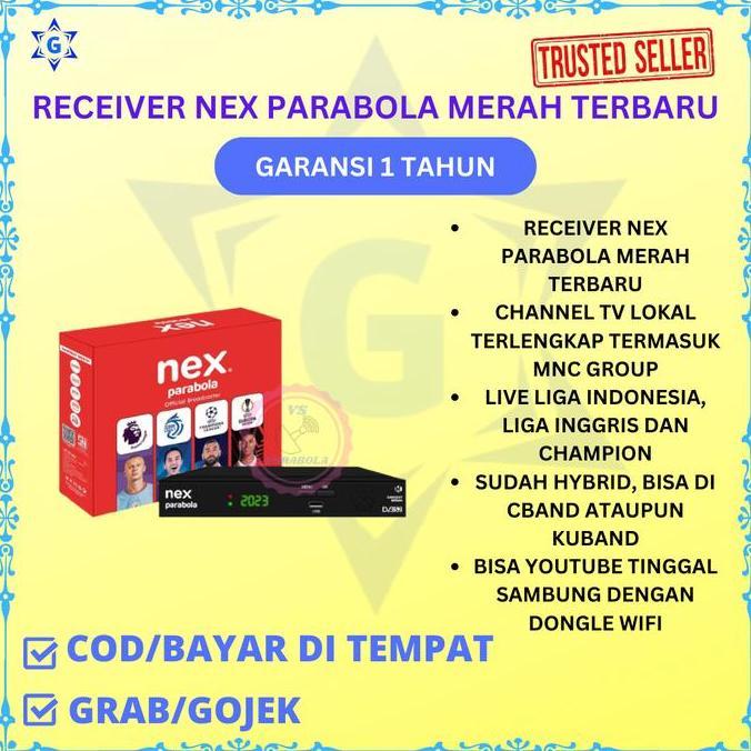 RECEIVER NEX PARABOLA MERAH