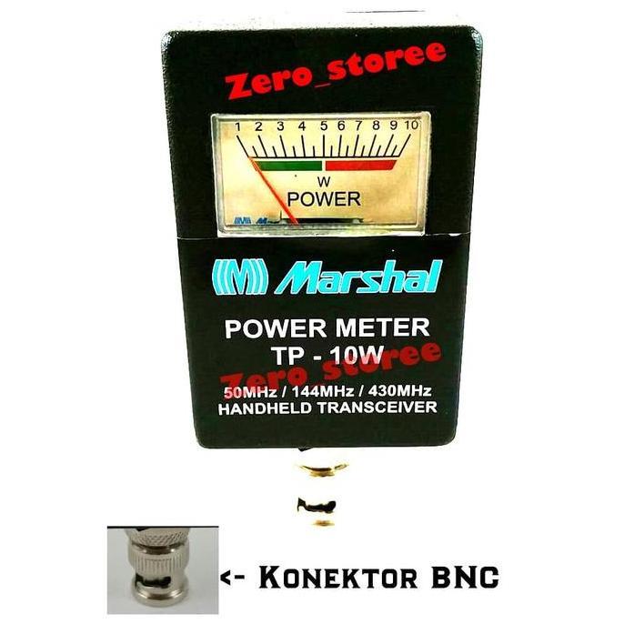 TERBARU - Power Meter HT Marshal TP10W Watt Meter HT Marshal TP-10 TP10 Check