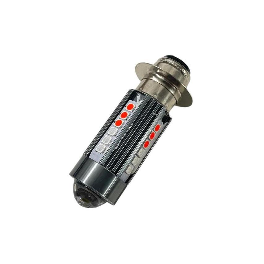 ORIGINAL LAMPU UTAMA MOTOR H6 LASER 30 LED ALIEN H6 LED LASER 2 WARNA HI / LOO 20 WATT | BOHLAM LED 