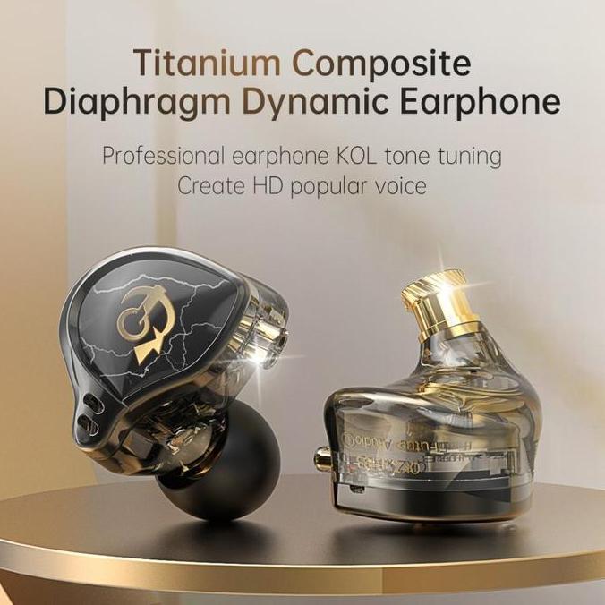 Awdx- Qkz X Hbb Flagship Basshead In Ear Earphone With Mic