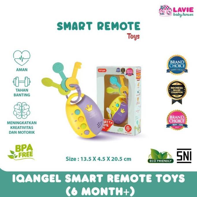 IQAngel Smart Remote Toys /Mainan Anak Remote Control Mobil / Mainan Kunci Mobil / Mainan Bayi Baby
