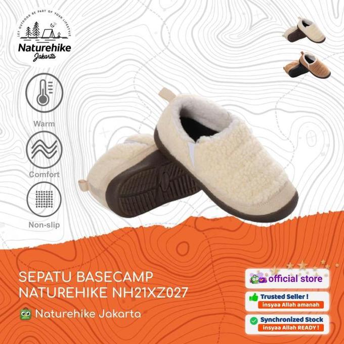 SEPATU BASECAMP / CAMPING / HANGAT / BULU NATUREHIKE NH21XZ027