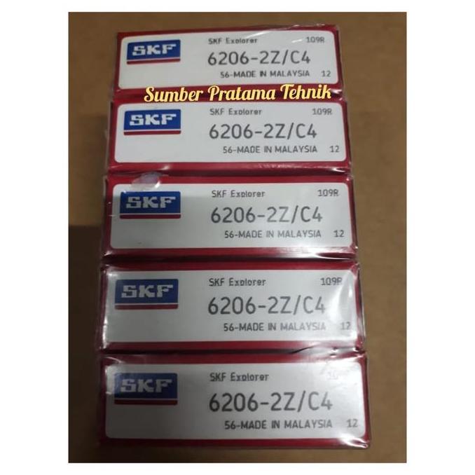 Ball Bearing 6206-2Z/C4 Skf