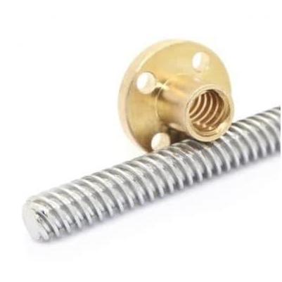 Lead screw T8-2 10cm / 100mm +brass nut Linear Screw